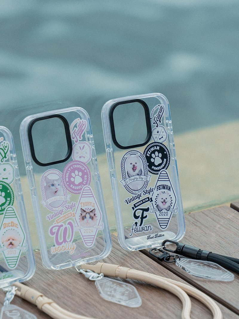 【定制手机壳】Retro Collection - Clear Case - 手机壳/手机套 - 压克力 