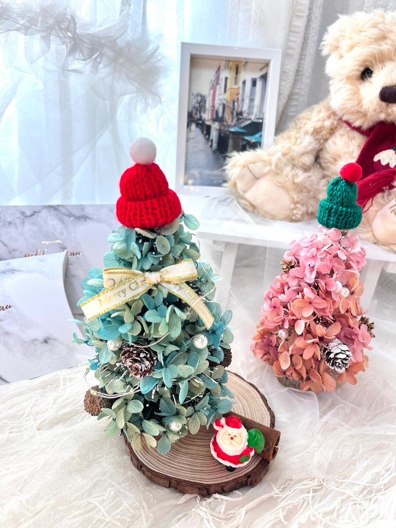 绣球花造型圣诞树X线灯X精油扩香组合 - 香薰/精油/线香 - 植物．花 灰色