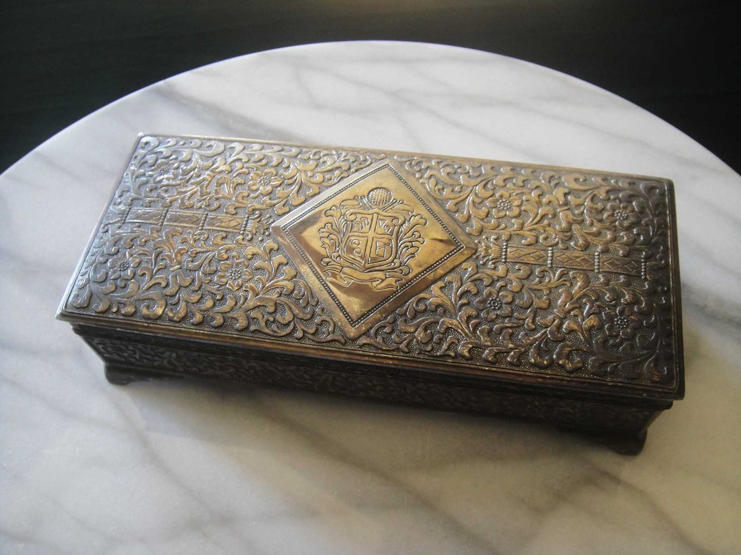 【老时光 OLD-TIME】早期二手欧洲厚重镀银音乐珠宝盒 - 收纳用品 - 其他材质 多色