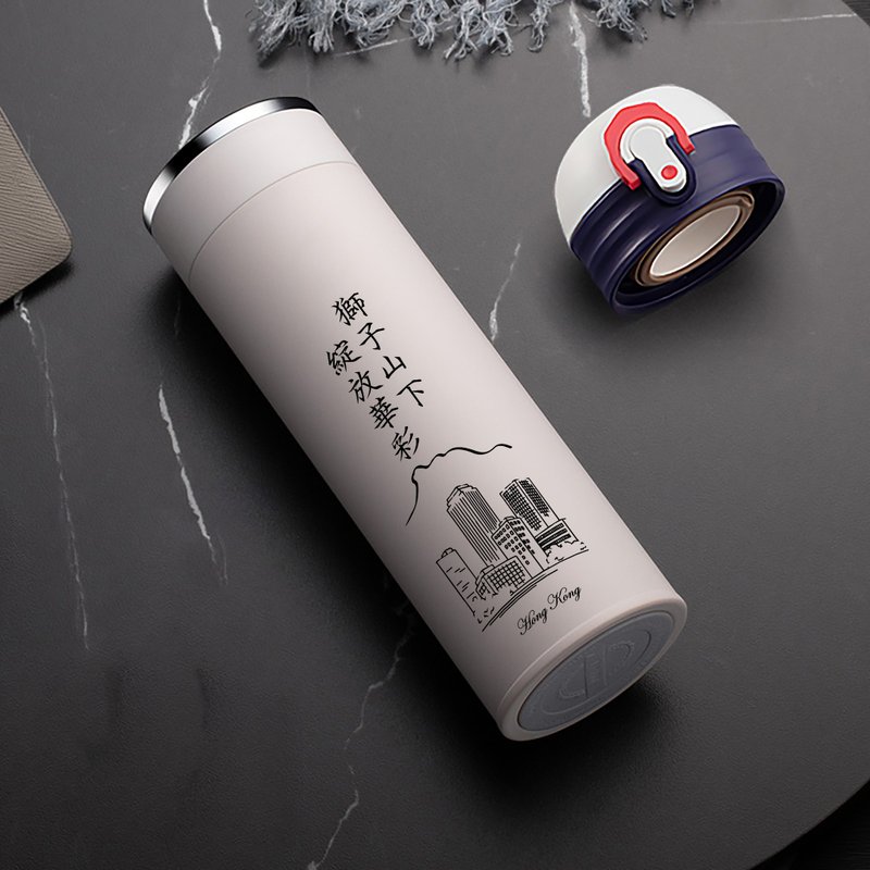 手信礼物|送客户移民礼物 【刻字保温杯】定制化礼物 雕刻礼物 - 茶具/茶杯 - 不锈钢 