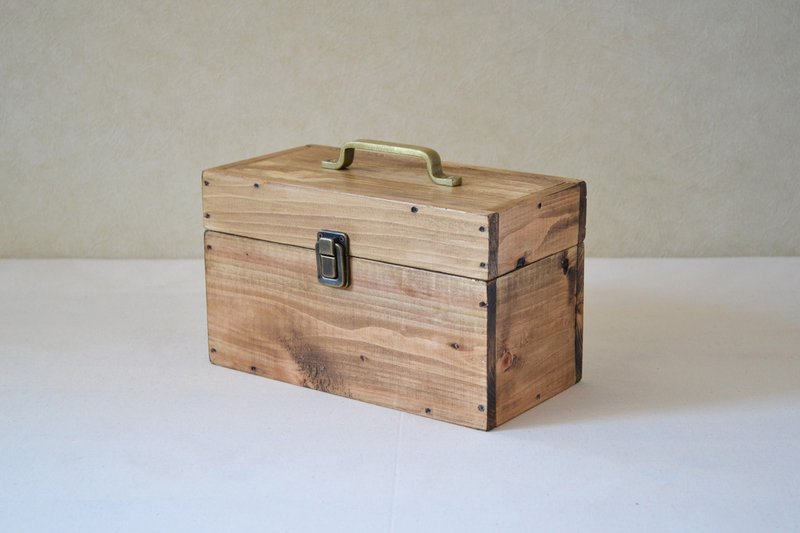 0310mito 木箱日本桧木行李箱 M 号 - 收纳用品 - 木头 咖啡色