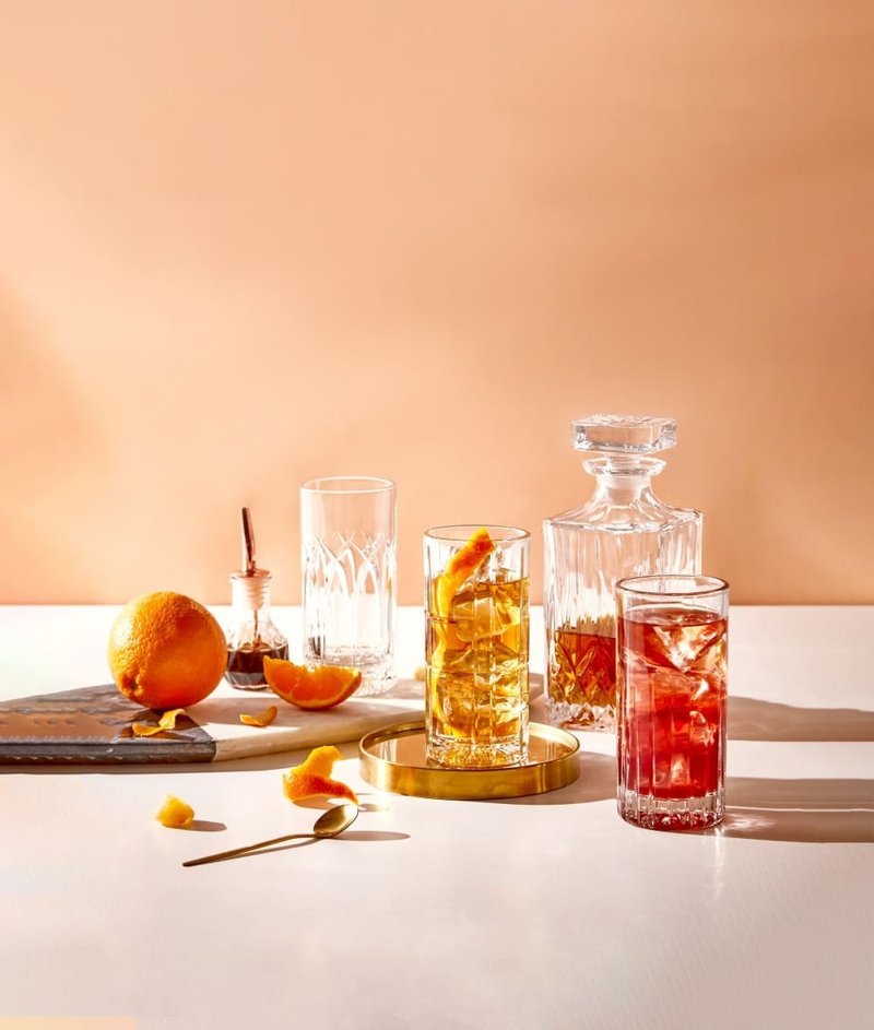 TRAZE 时间艺术 3款 高球杯 350cc - 酒杯/酒器 - 玻璃 白色