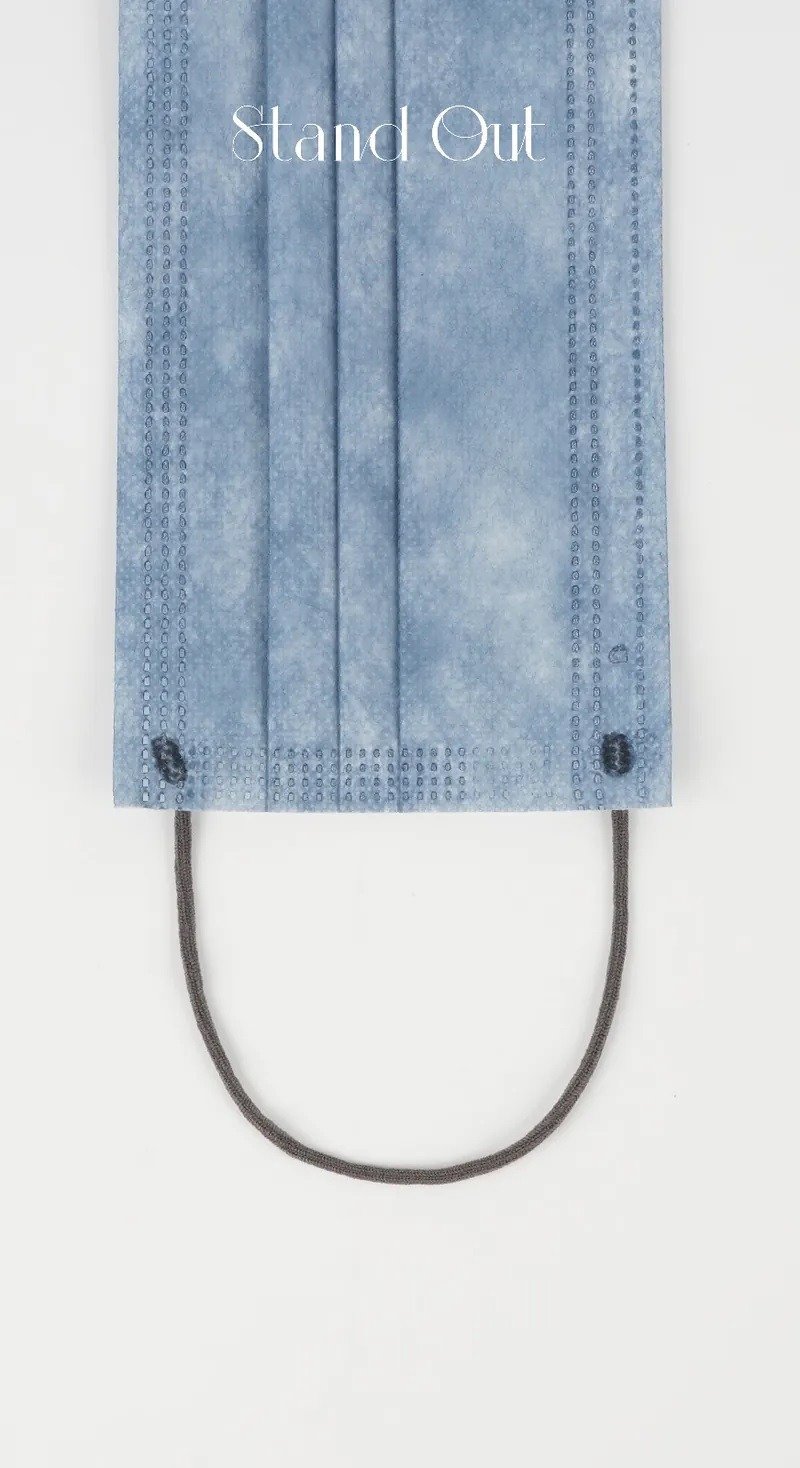 LEVEL 3 成人医用口罩 – 水墨蓝 (50片) - 口罩 - 其他材质 蓝色