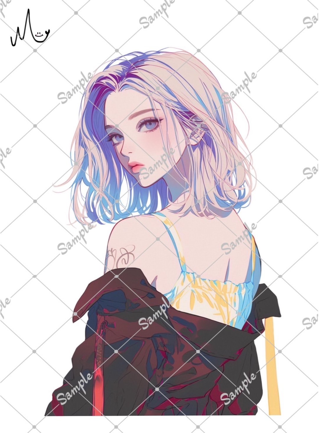 原创人物贴纸 - 贴纸 - 纸 