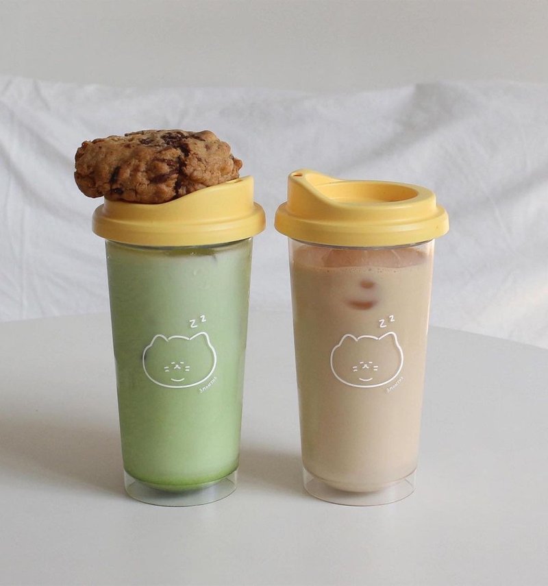 【3 MONTHS 官方代理】悠仔黄色随行杯(473ml) - 其他杯子 - 其他材质 黄色