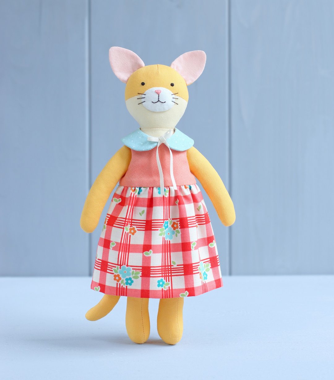 PDF Large Cat Doll Sewing Pattern - 手工艺教程/工具书 - 其他材质 