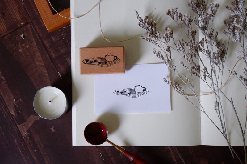 静谧的茶时光 - 印章/印台 - 其他材质 