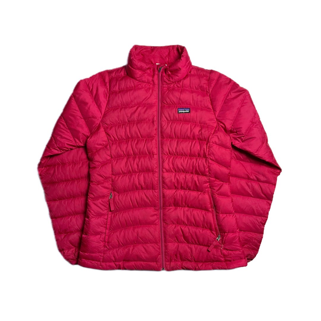 Patagonia 桃红色羽绒外套 - 女装休闲/机能外套 - 聚酯纤维 粉红色