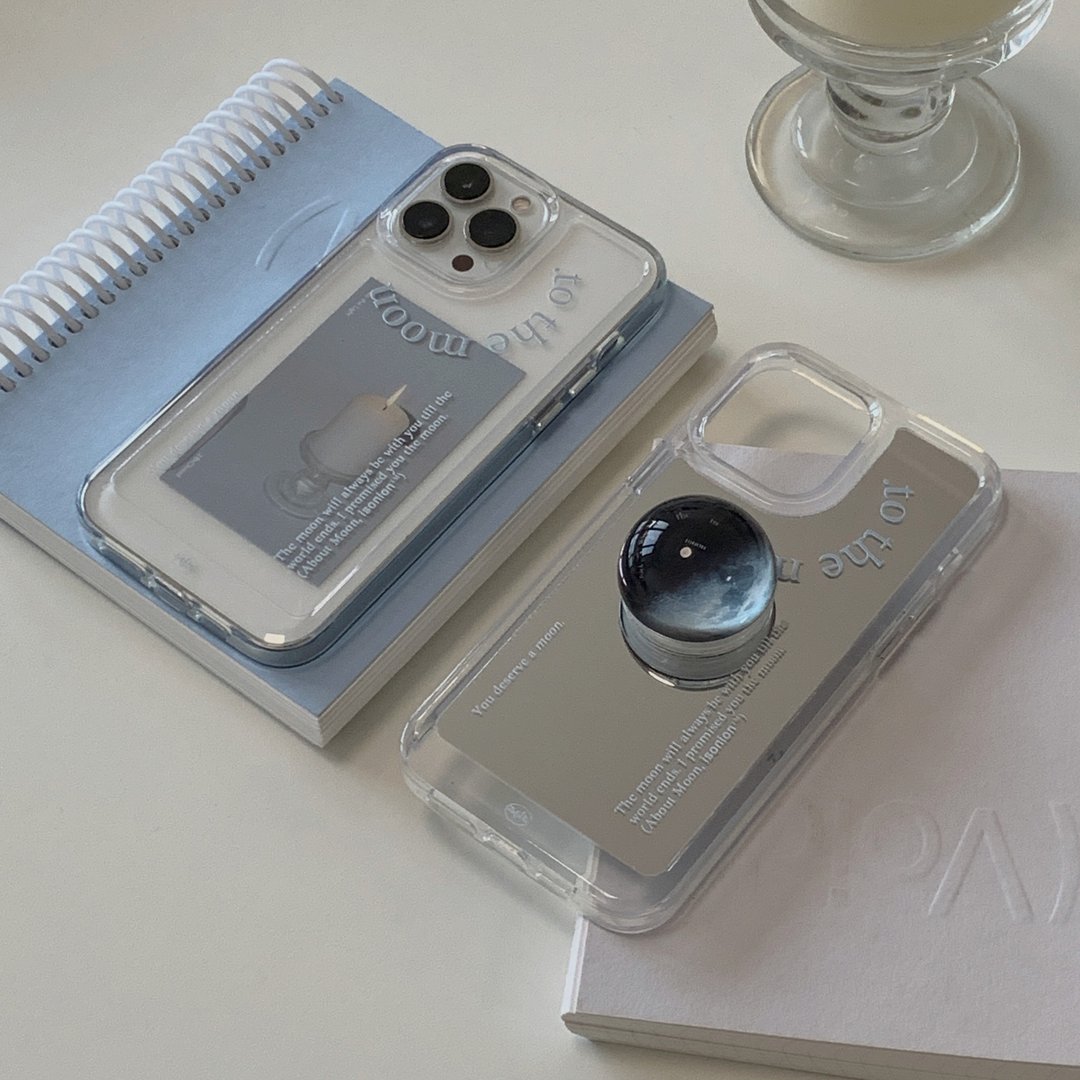 向宇宙告白 iPhone 14pro全包手机壳 - 手机壳/手机套 - 硅胶 白色