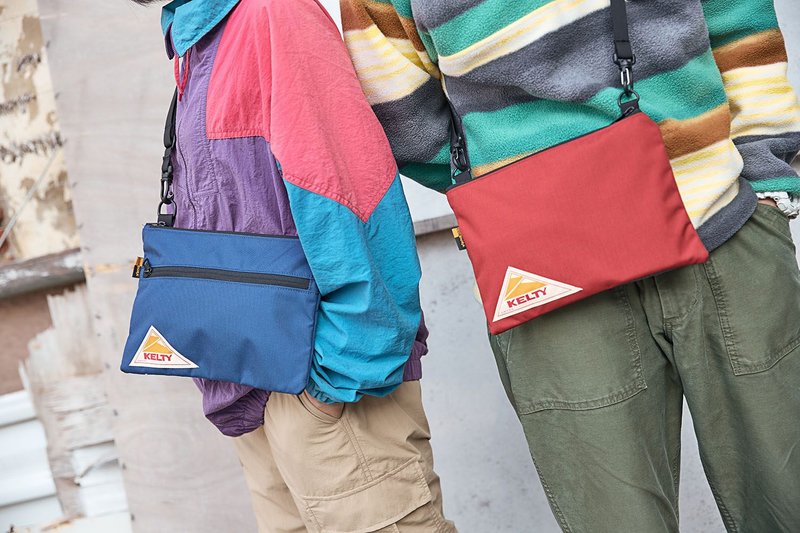 Flat Pouch 肩背小袋 Sacoche 单车小包 - 侧背包/斜挎包 - 尼龙 蓝色