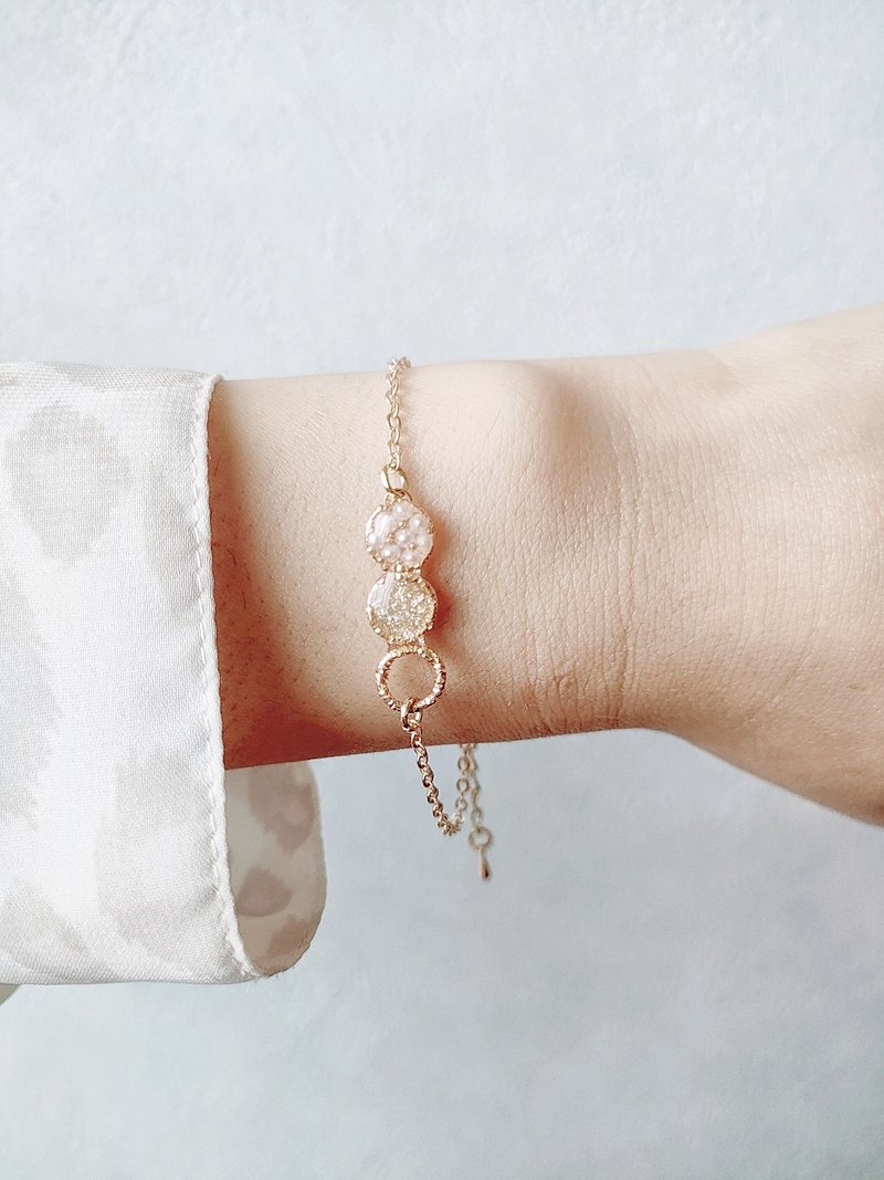 Round bracelet - 手链/手环 - 贵金属 金色