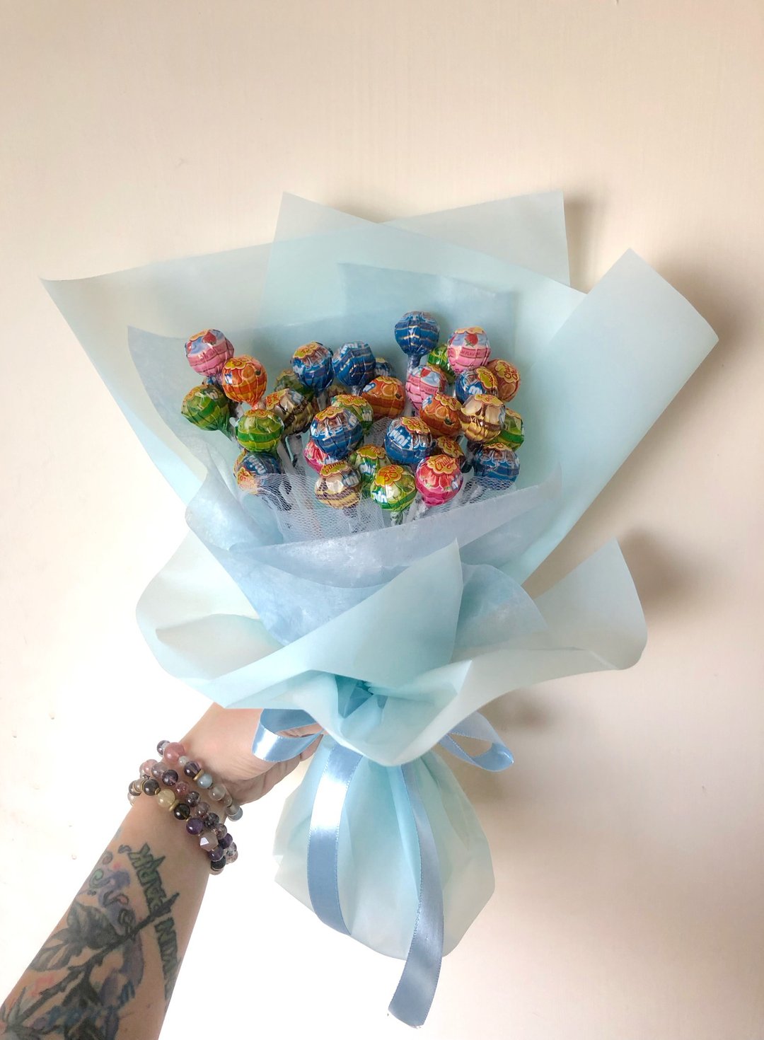 【定制花束】售价不含糖果-糖果花束/毕业花束/生日花束/零食花束 - 干燥花/捧花 - 新鲜食材 