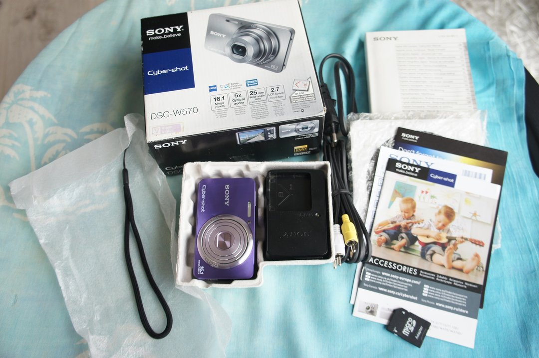 Sony Cyber-Shot DSC-W570 - 相机 - 其他材质 