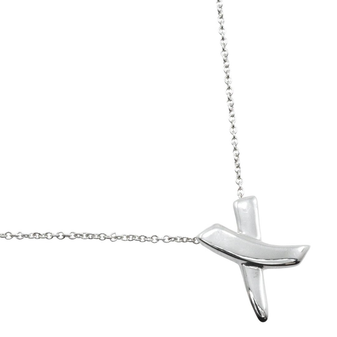【日本直送】蒂芙尼 TIFFANY&Co. KISSM(亲吻) 项链 毕卡索．帕洛玛系列 纯银 925 约 2.4g женские【二手】 - 项链 - 银 银色