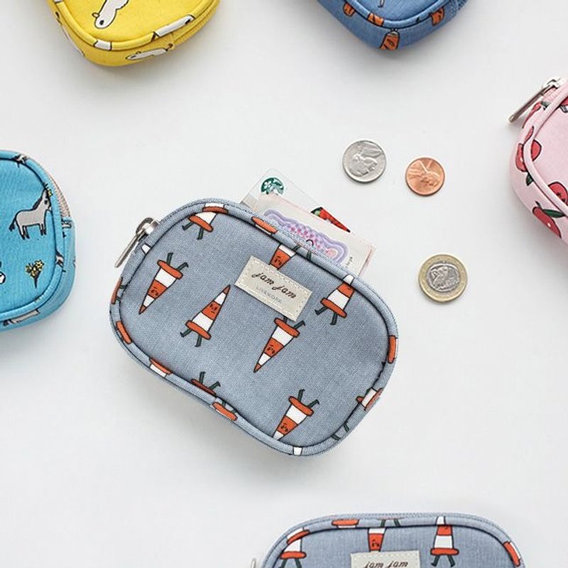 Livework-JAM JAM防泼水票卡零钱包-交通小尖兵,LWK30911 - 零钱包 - 其他材质 灰色