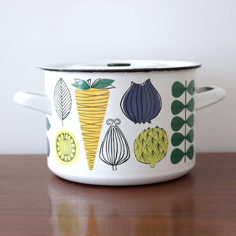 芬兰Finel VEGETA蔬菜铸铁珐琅锅 - 锅具/烤盘 - 珐琅 黄色