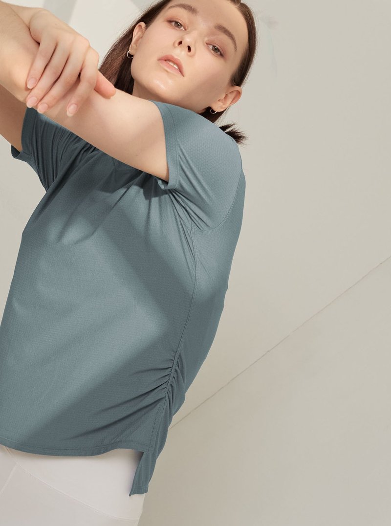 【S2N】SOMEDAY_Water Blue T273 - 女装瑜珈服 - 尼龙 