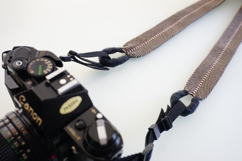 相机背带 双边宽孔 手机斜背带 - 相机背带/脚架 - 棉．麻 多色