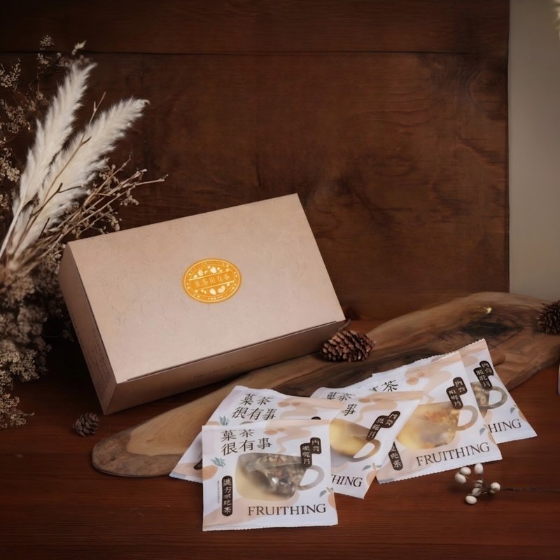 【超值试喝组】菓茶很有事 - 汉方果干茶|10 入 | 五款各 2 入 | 无咖啡因 - 茶 - 其他材质 