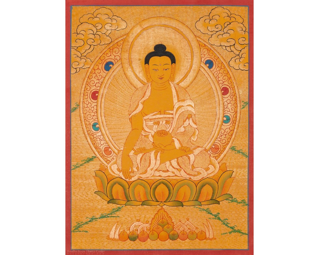 灵性象征  佛陀生平的唐卡画 - 墙贴/壁贴 - 其他材质 多色
