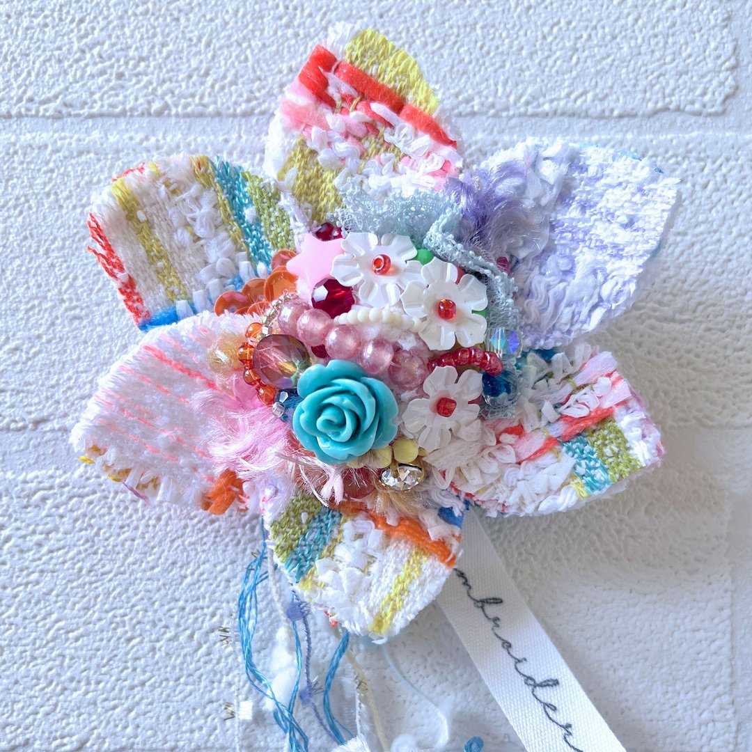 Corsage Brooch No.43 - 胸花/手腕花 - 棉 