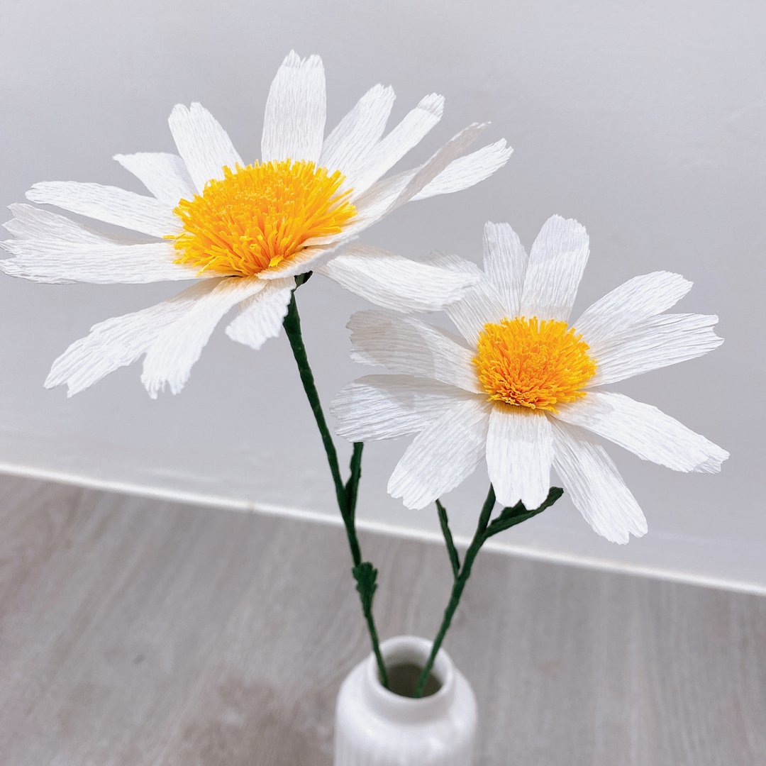 【 纸花】手作纸花 .雏菊、可爱小雏菊【1人成团】 - 植栽 - 纸 