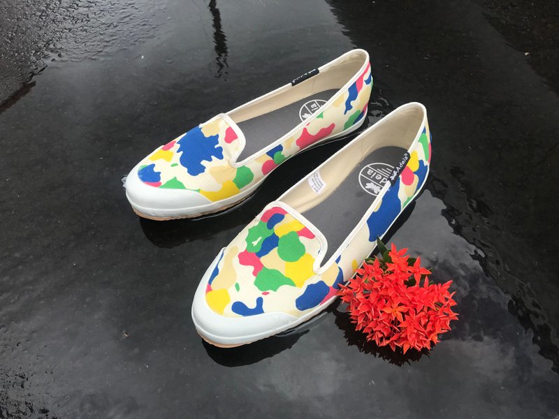 Adeia舒适 简单 轻松 穿好鞋 防泼水 休闲迷彩鞋 - 女款休闲鞋 - 其他材质 