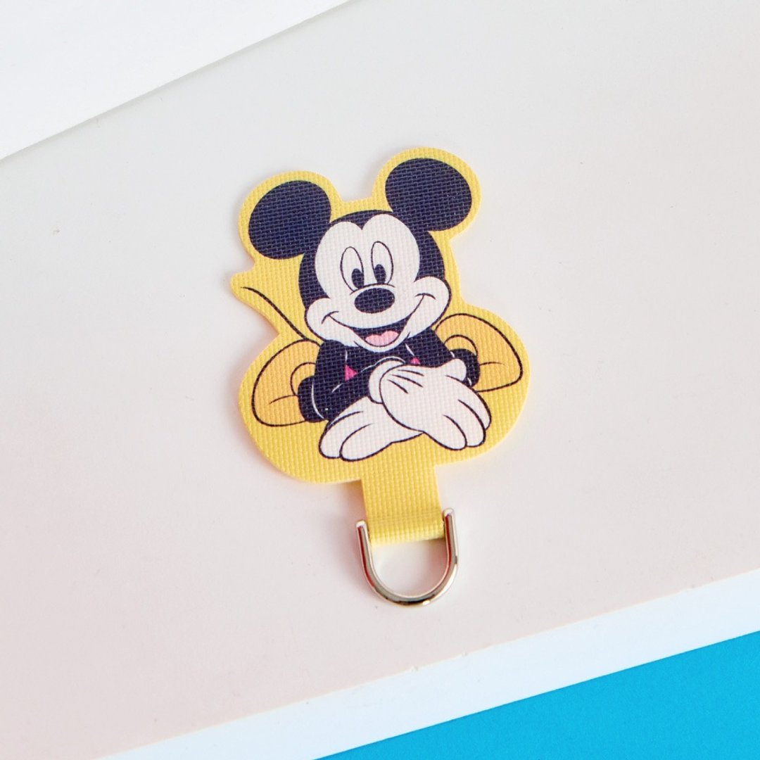 Disney经典米奇款趴着手机挂片/夹片 - 手机配件 - 塑料 多色