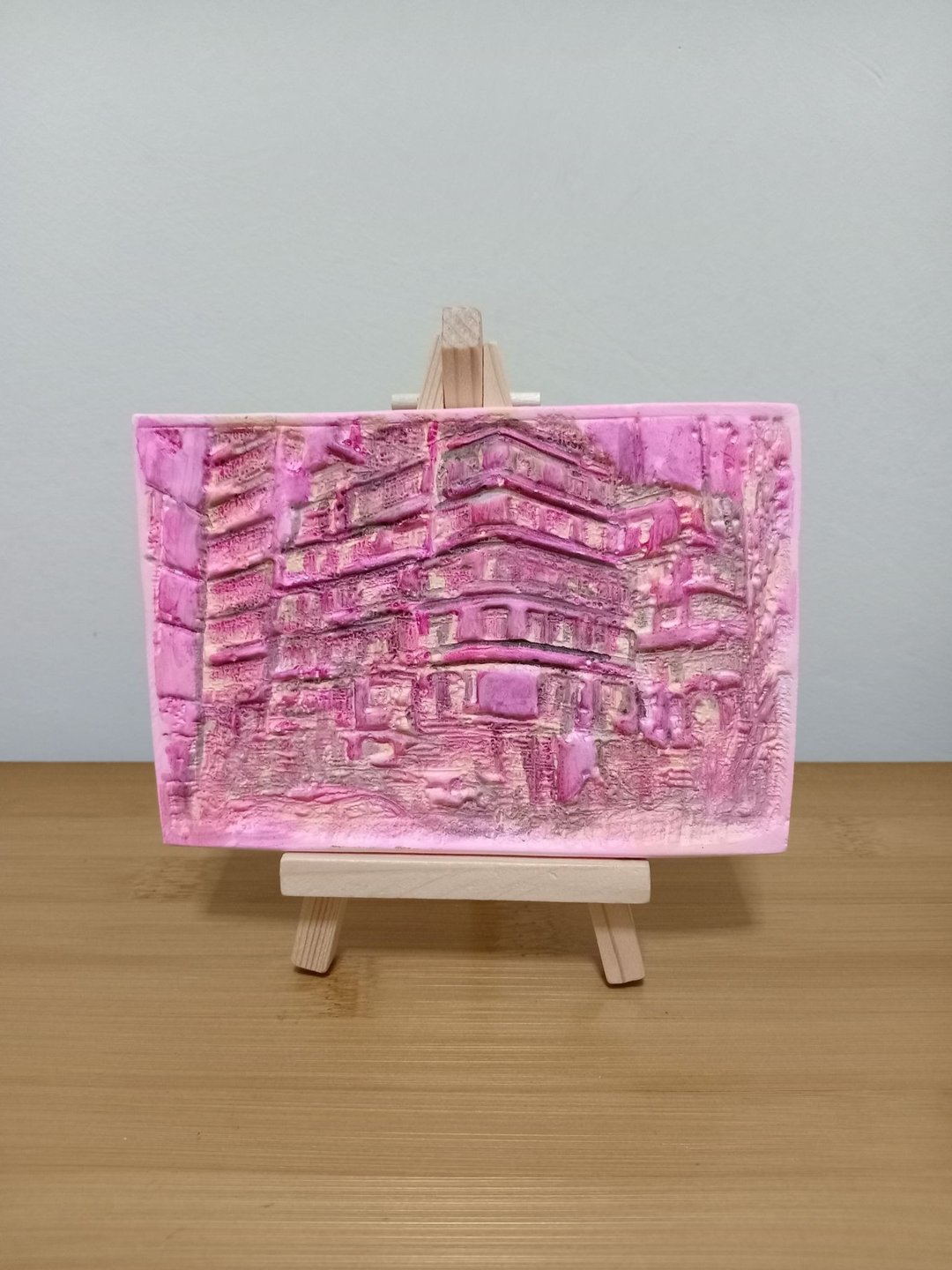 印记 (原作) - 海报/装饰画/版画 - 其他材质 粉红色