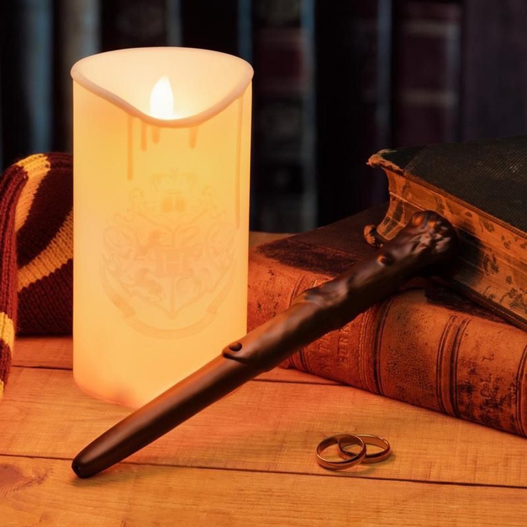 Harry Potter  魔法拟真蜡烛 魔杖遥控 蜡烛小夜灯组合 - 灯具/灯饰 - 塑料 