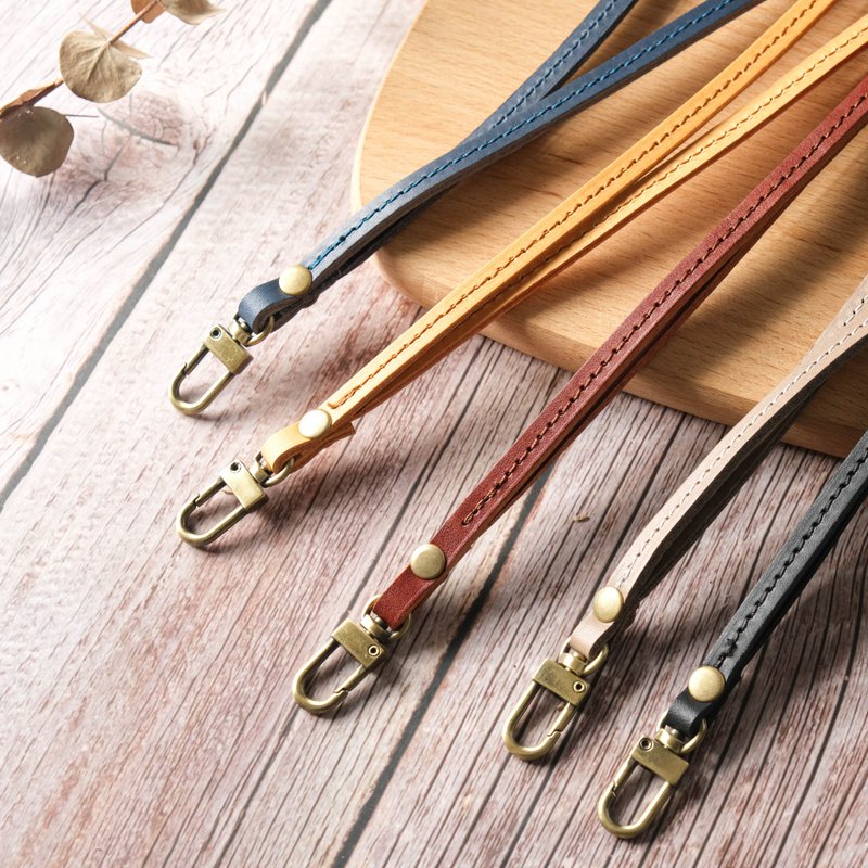 【拉玛皮革】///单购///皮带挂绳 扁挂绳 - 挂绳/吊绳 - 真皮 多色