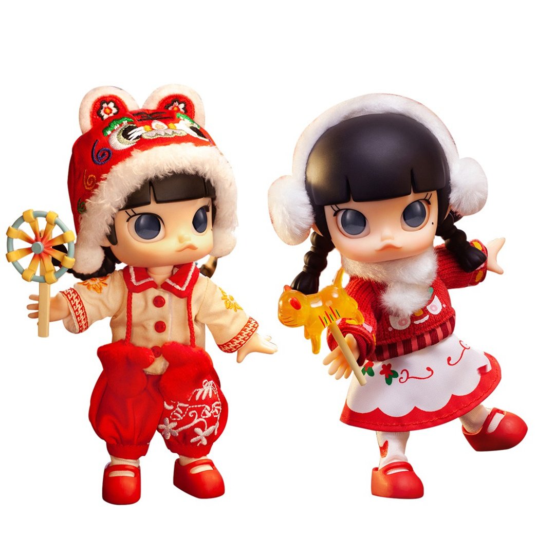 Molly茉莉女孩 小小虎BJD大型公仔 - 玩偶/公仔 - 塑料 红色