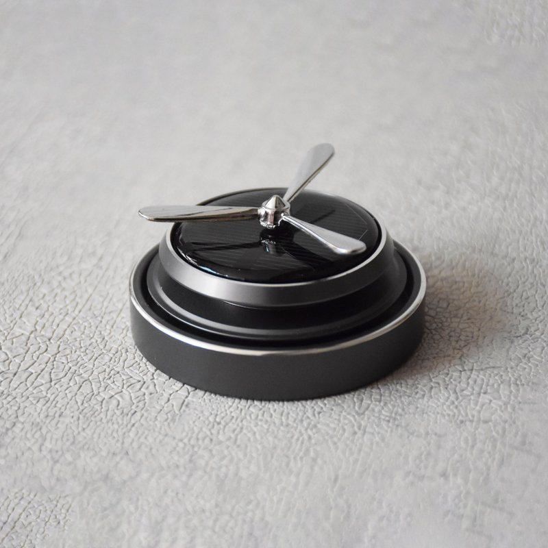 太阳能车用扩香机 - 香薰/精油/线香 - 其他材质 灰色