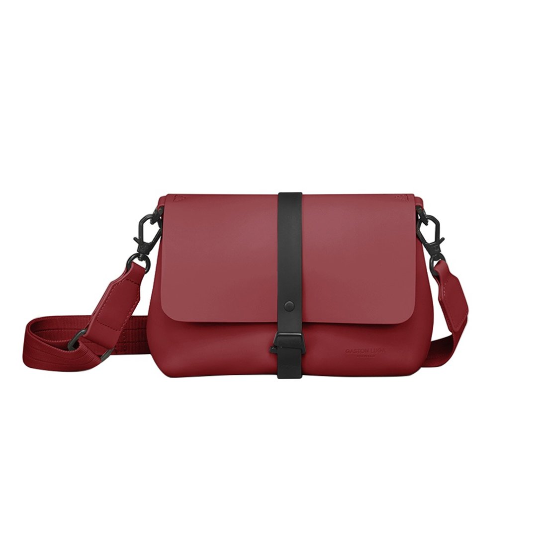 GASTON LUGA Splash Crossbody Bag斜肩/侧背包-红色【现货】 - 侧背包/斜挎包 - 其他材质 红色