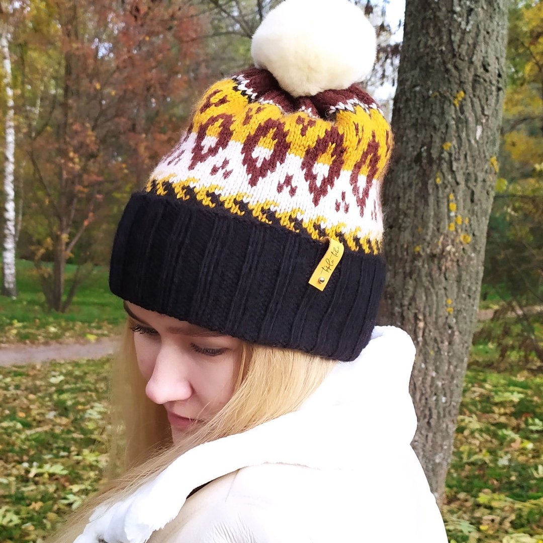 Knitting hat pattern/ Digital download - 手工艺教程/工具书 - 其他材质 