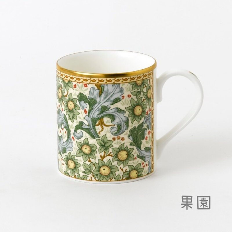 英国 RK | 经典Classic Collection 280ml金边骨瓷杯果园 - 其他杯子 - 瓷 多色