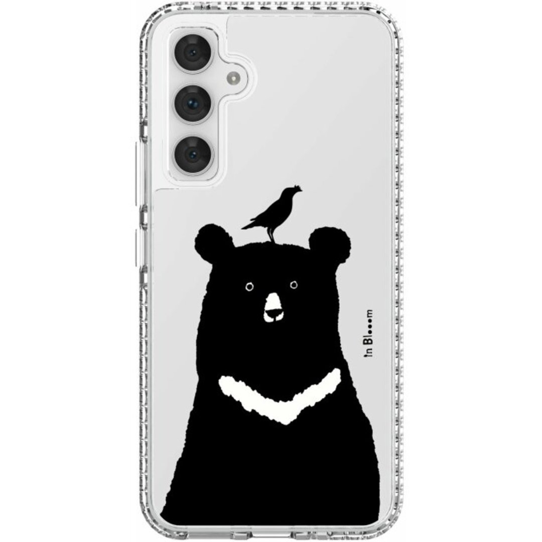 【预购】三星手机壳/Samsung Galaxy A54/动物园/台湾黑熊与八哥 - 手机壳/手机套 - 其他材质 透明