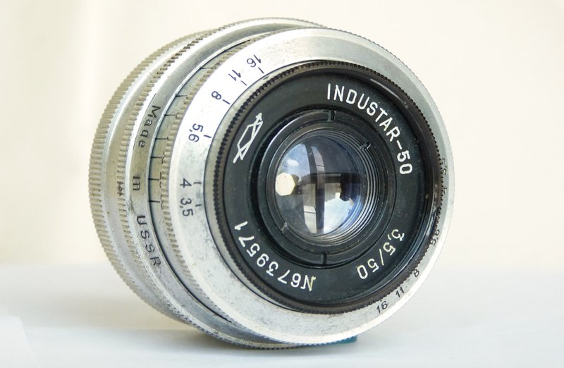 Industar-50 3.5/50 苏联银测距仪镜头 KMZ M39 LTM 安装座 - 相机 - 其他材质 银色