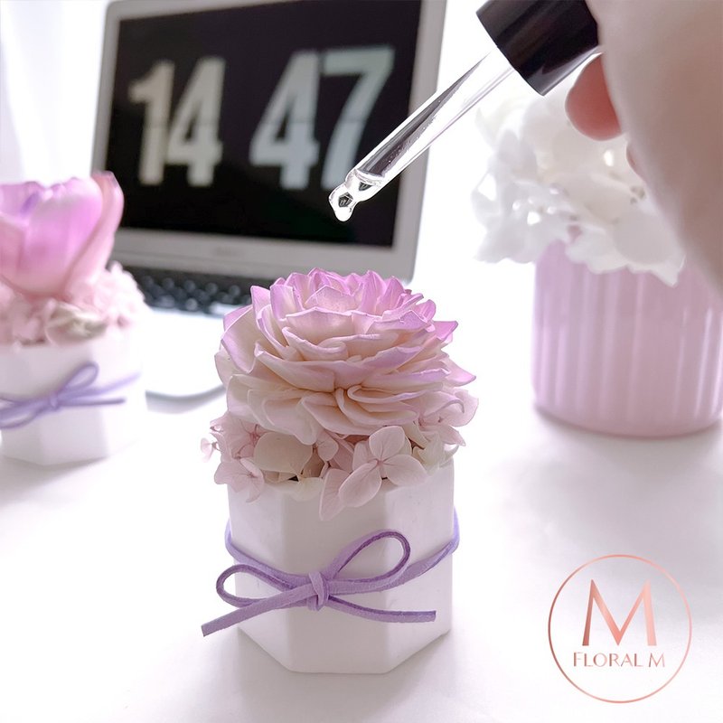 克里斯蒂娜公主扩香花黛安娜紫 (赠送5ml香氛油) - 摆饰 - 植物．花 紫色