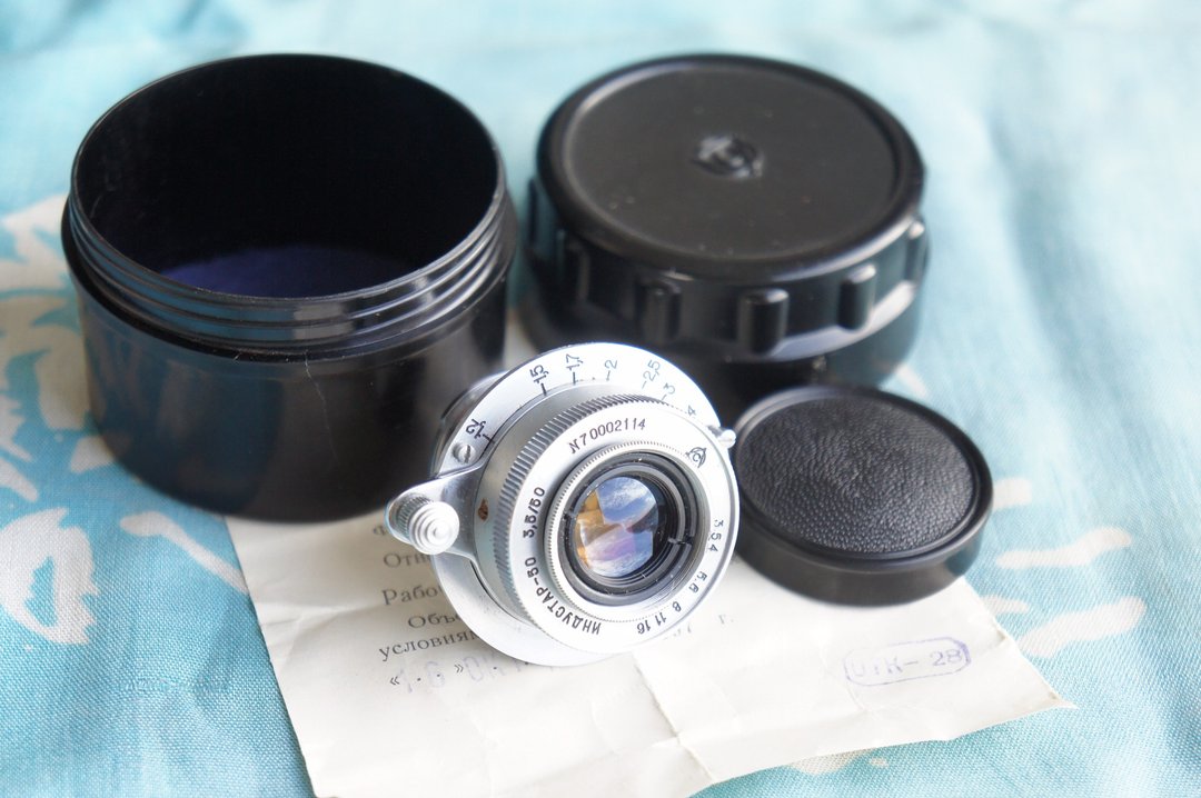 INDUSTAR-50 50mm F3.5 LENS FOR M39 FED ZORKI LEICA THREAD MOUNT (LTM) CAMERAS - 相机 - 其他材质 