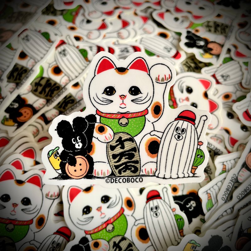 贴纸 招财猫 - 贴纸 - 其他材质 
