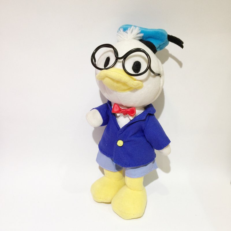 nuiMOs_17cm娃娃_手作娃衣_套装组(不含眼镜) - 玩偶/公仔 - 棉．麻 蓝色