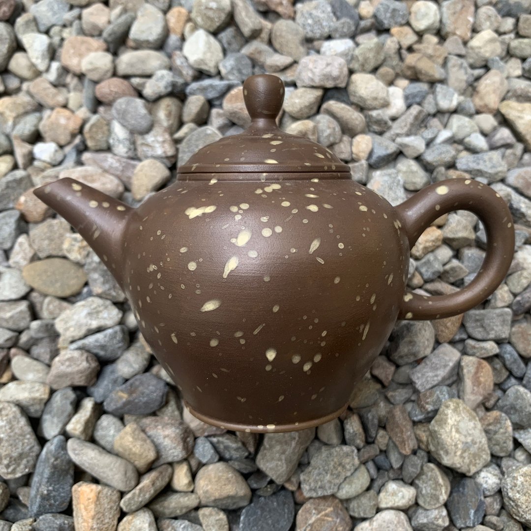 台湾【紫砂】名古屋紫砂手拉坯雪花壶9 - 茶具/茶杯 - 陶 咖啡色