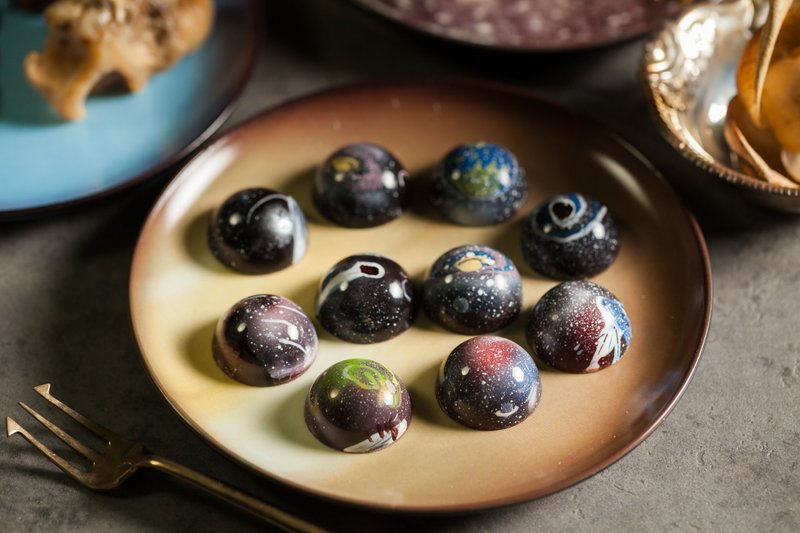 【情人节礼盒】宇宙巧克力-含馅巧克力 - 巧克力 - 新鲜食材 