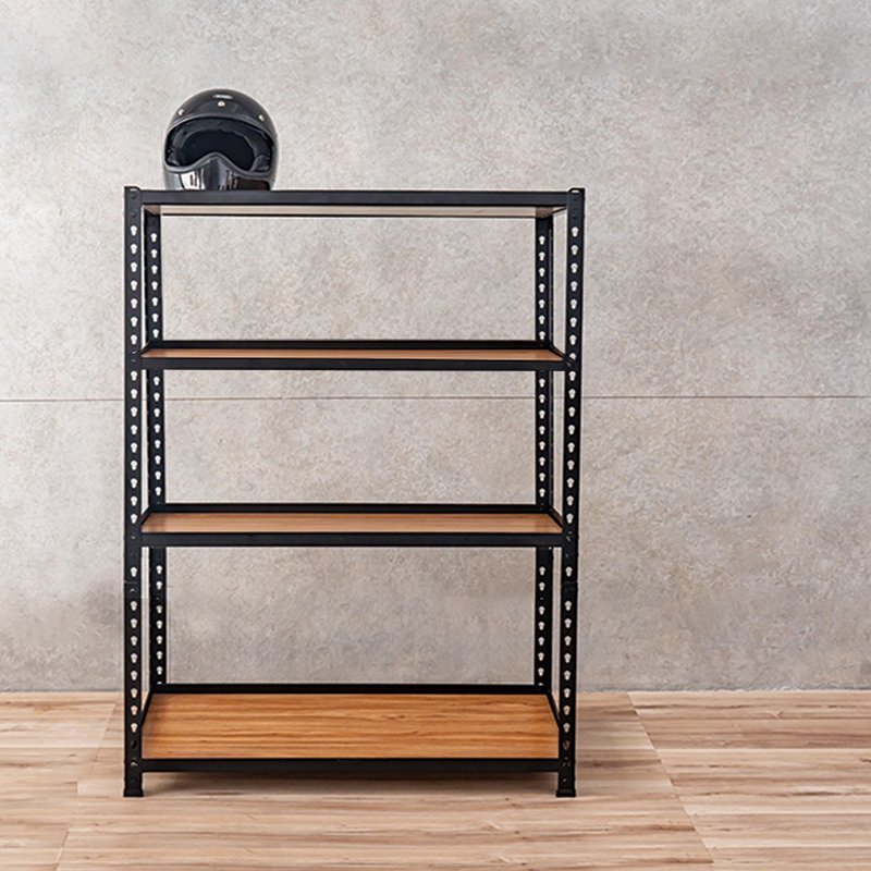 【拜尔家居】免螺丝角钢架 四层架 - 置物架/篮子 - 其他金属 