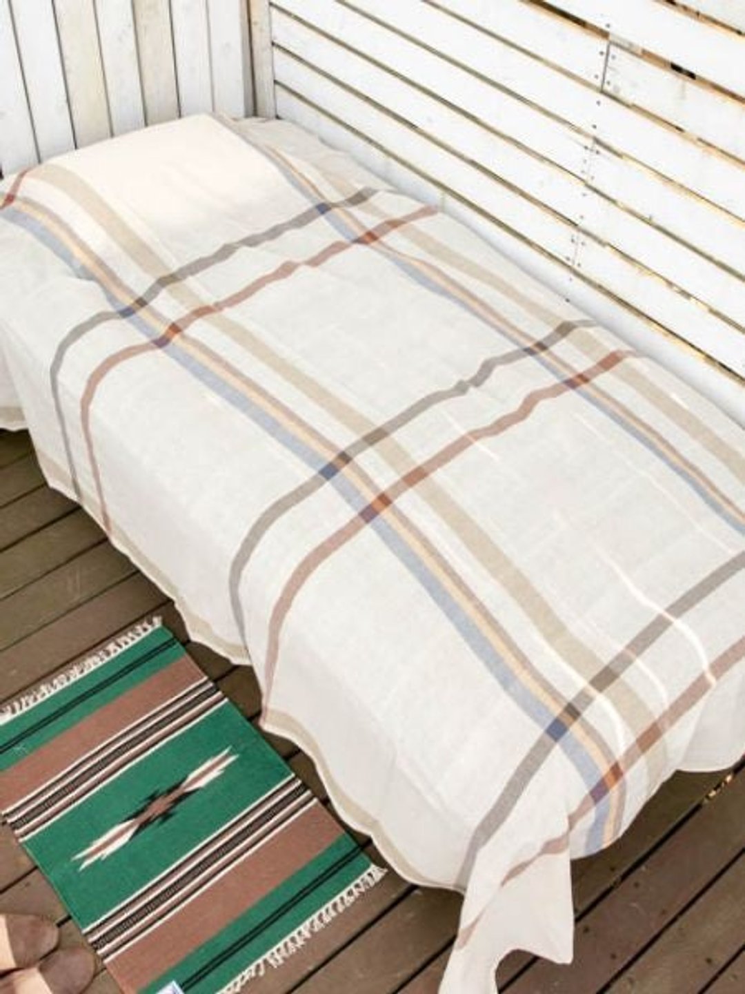 MADLAS Plaid Bed Cover Multi Cloth - 被子/毛毯 - 其他材质 