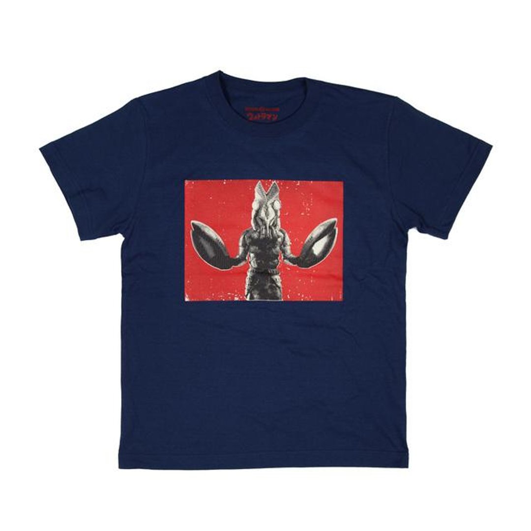 Tsuburaya Pro Ultraman Series Alien Baltan Print T-shirt Unisex S ~ XXXL size, Ladies S ~ L size Tcollector - 女装 T 恤 - 棉 蓝色