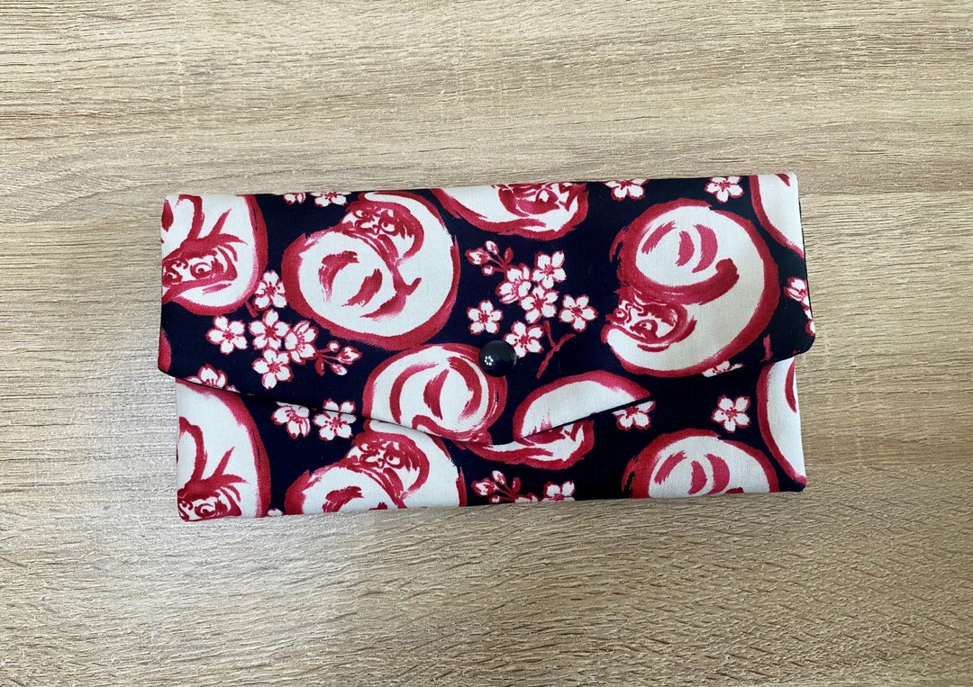 福神 红达摩 红包袋  口罩收纳袋  存折包   多功能小包 可爱独家 - 红包/春联 - 棉 
