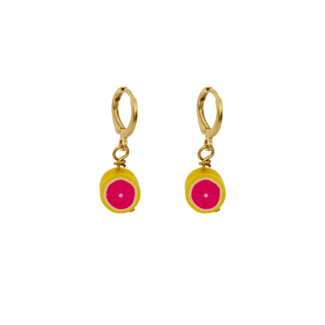 Grapefruit Earrings | by Ifemi Jewels - 其他 - 其他材质 金色