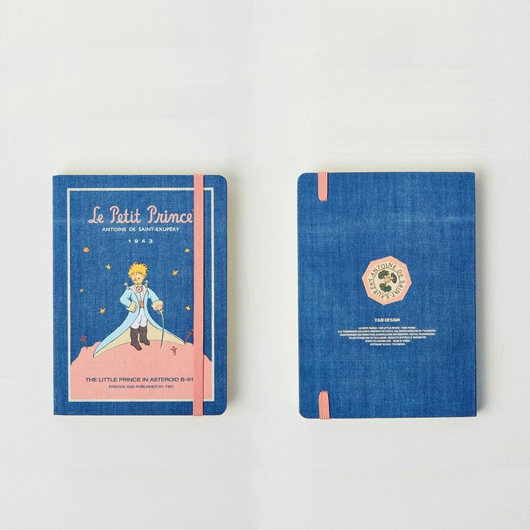 7321-小王子绑带万年历V.26(周志)-斗篷与星空,7321-82344 - 笔记本/手帐 - 纸 蓝色
